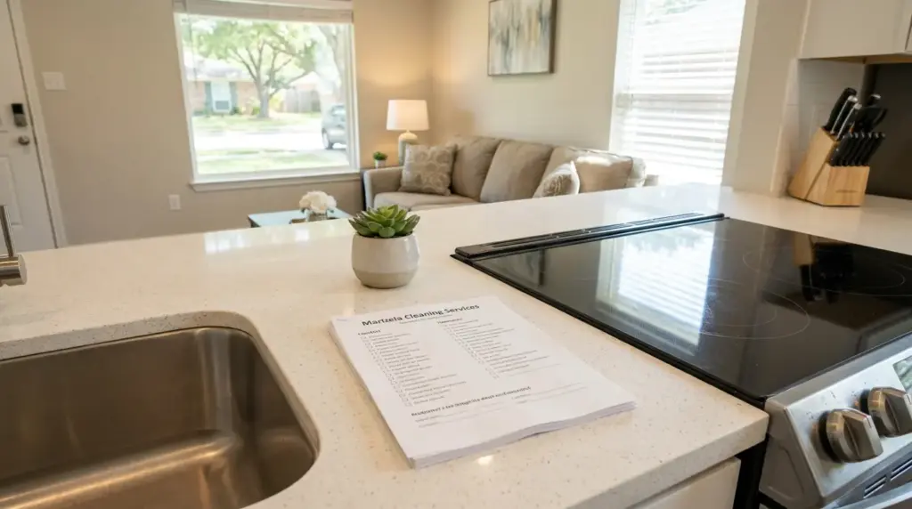 completed service proof by Marizela Cleaning Services in Dallas, TX